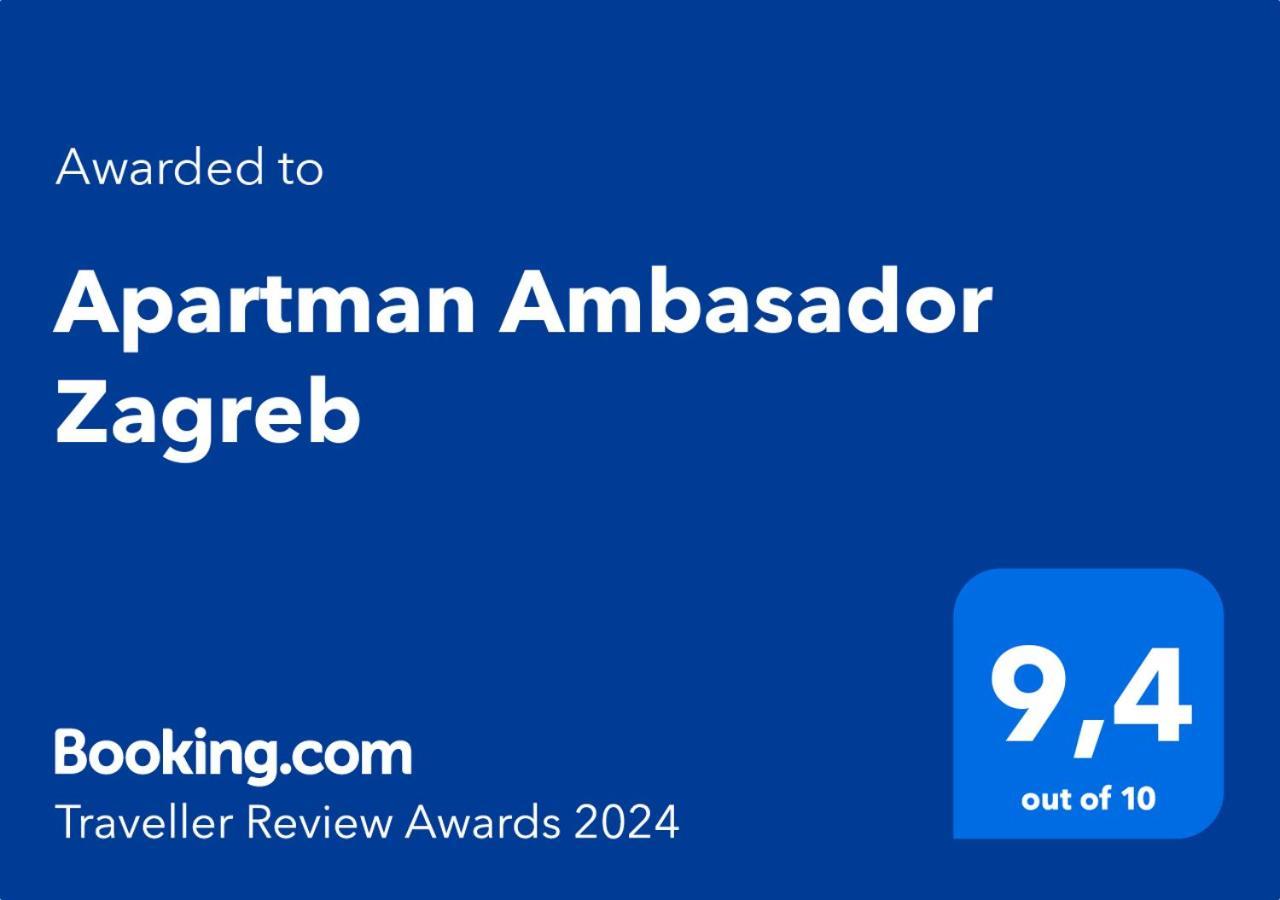 Apartman Ambasador Ζάγκρεμπ Εξωτερικό φωτογραφία
